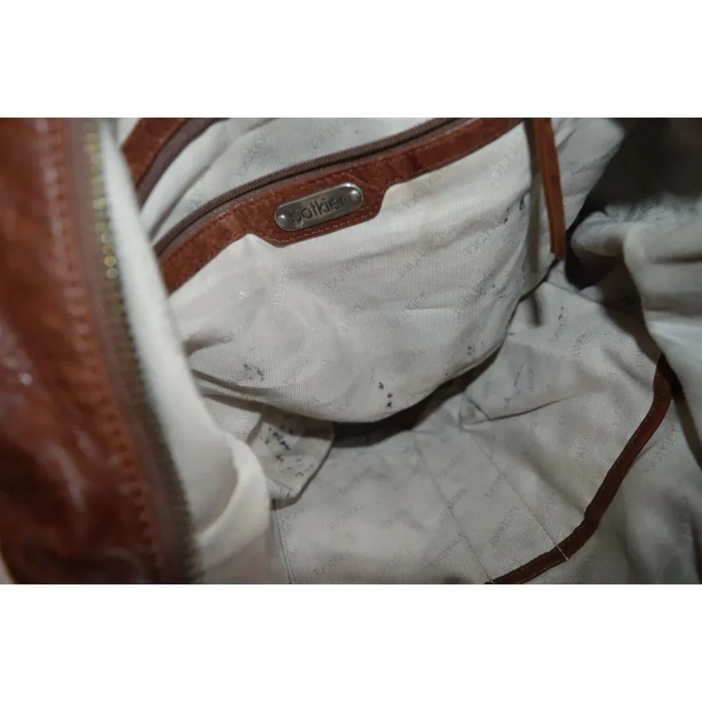Botkier No 13 Lambskin Soft hobo Satchel Zipper Bag with no strap